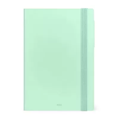 Agenda Semanal Mini 2026 Pastel Mint