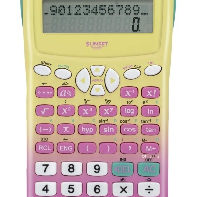 CALCULADORA CIENTÍFICA M240 PASTEL