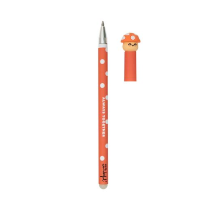 Caneta Apagável Cogumelo - Always together