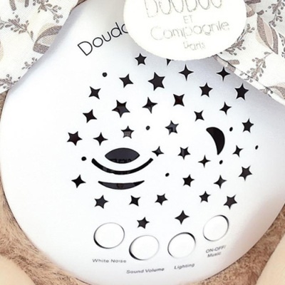 Doudou et Compagnie – Peluche Musical – Night Light Star – Bege