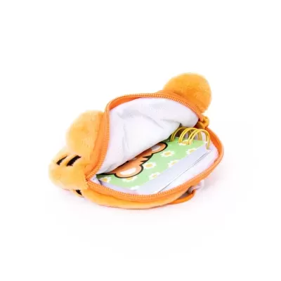 Porta-moedas com porta-chaves e mini caderno - Tigre