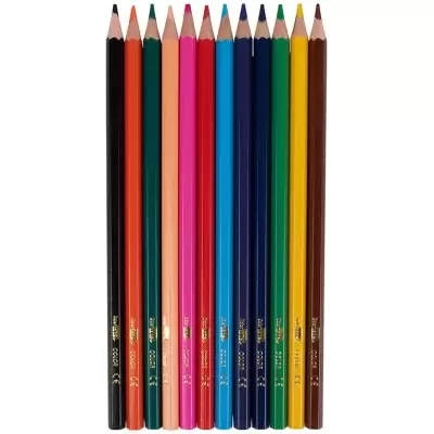 LAPIS DE CORES LIDERPAPEL 12 UNIDADES