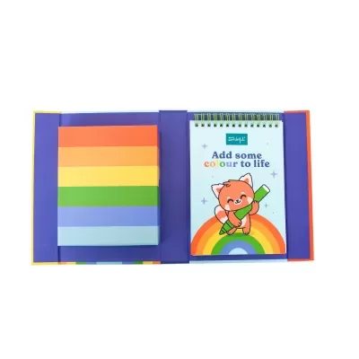 Livro para colorir - Add some colour to life