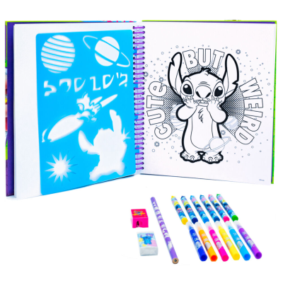 Livro de atividades Stitch