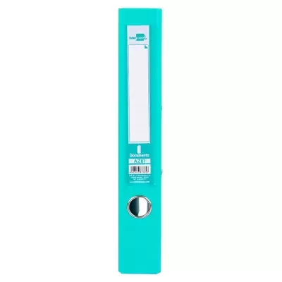 Pasta de Arquivo de Alavanca A4 Lombada 75 mm Verde Água