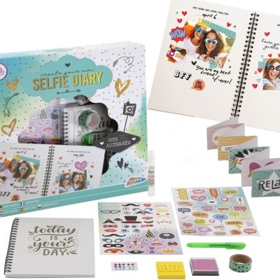Diário de Selfies DIY