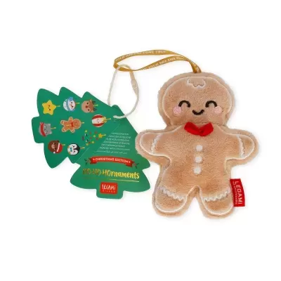 Ornamentos Peluche Boneco Gengibre Legami