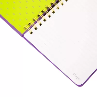 Caderno A5 fluorescente que brilha no escuro - Bone to be wild!