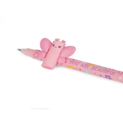 Caneta Apagável Gel Borboleta LEGAMI