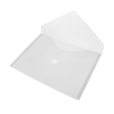 Envelope com velcro A4+ Classic Crystal
