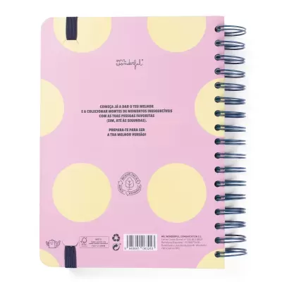 Agenda Wonder 2025-26 Diária - Grande dia à vista