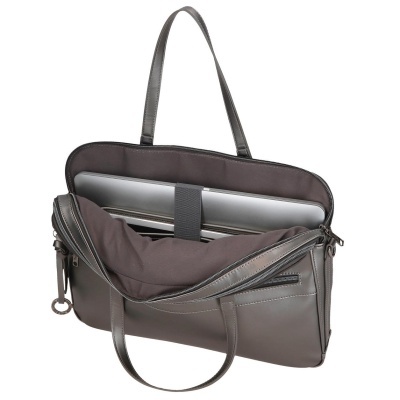 Pasta Para Portátil 2 Compartimentos Pepe Jeans Anthracite Pasta Para Portátil 2 Compartimentos Pepe Jeans Anthracite