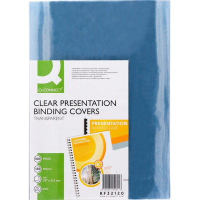 CAPA DE ENCADERNAÇÃO A4 INCOLOR