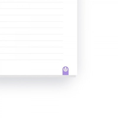 Caderno A5 Ingeniox Floral Rosa