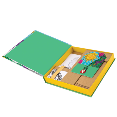 Conjunto de Pintura com Lápis de Cera, As Art, Fantasia