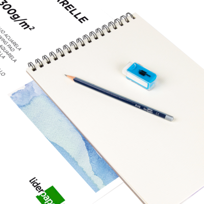 BLOCO DESENHO AGUARELA ESPIAL 230X325MM 10 FOLHAS