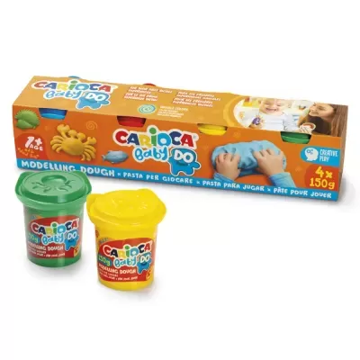 Plasticina Carioca Baby Do 4x150ml