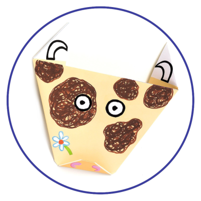 Jogo de Introdução ao Origami Animais Djeco