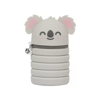 Estojo Extensível Silicone + Canetas Bo-bo Coala