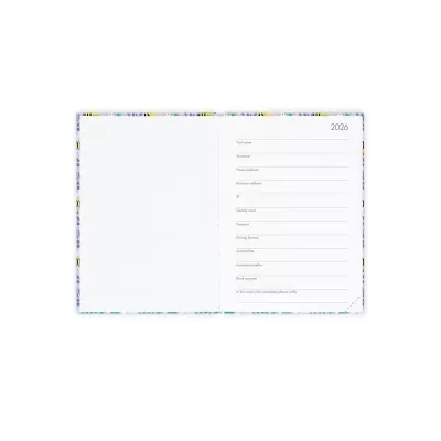 Agenda Diária 2026 Pequena Bee