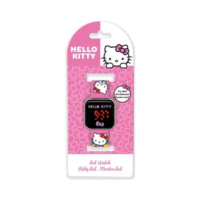 Relógio Led Hello Kitty