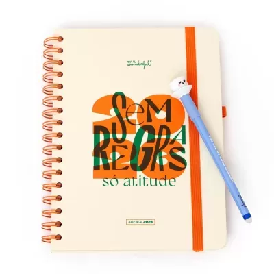 Agenda Office 2026 Semanal - Sem regras