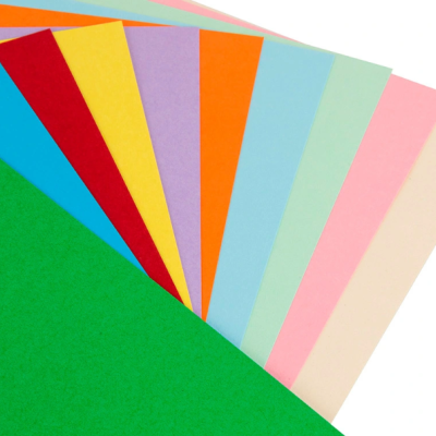 Papel de Cor Liderpapel A4 100 folhas 10 Cores