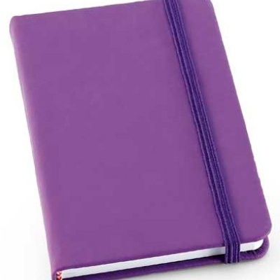 Caderno A6 com elástico