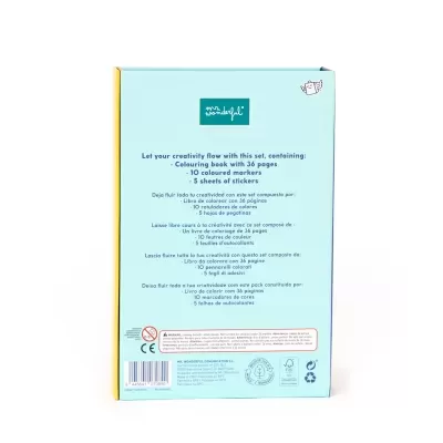 Livro para colorir - Add some colour to life