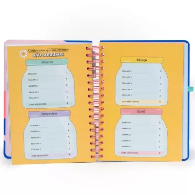 Agenda Wonder 2026 Diária - Quando uma porta