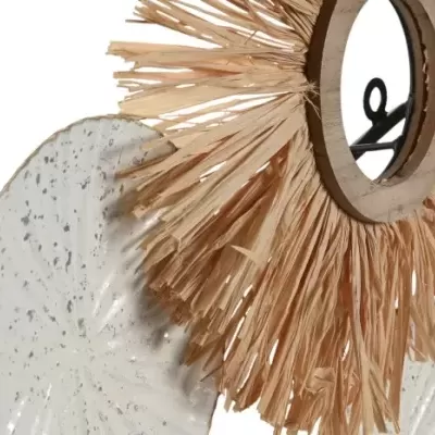 Decoração de Parde Ráfia Fibra 70x5x43