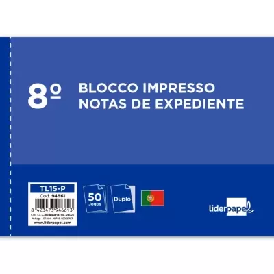 Nota expediente duplicado 105x155 mm