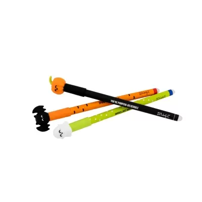 Conjunto de 3 canetas apagáveis ​​Bo-Bo - Halloween