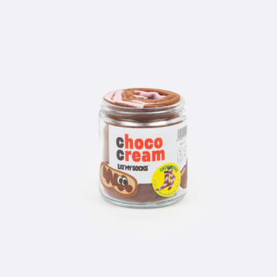 Meias Creme Chocolate - Eat My Socks Adulto