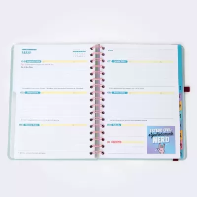 Agenda Wonder 2026 Semanal - Objetivo da semana: que termine!