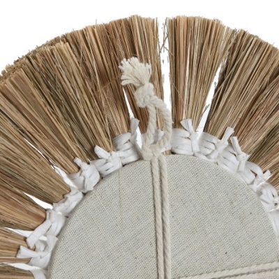 Conjunto 3 Espelhos Fibra Natural 20x1x20