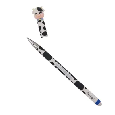 Caneta de apagar Bo-Bo Vaca - Keep it moo-ving!