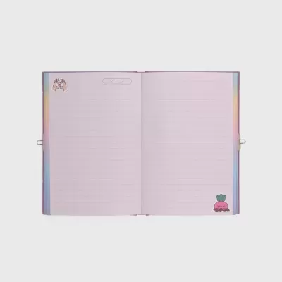 Diário pessoal + Caneta com tinta normal e invisível - Shhhh… não responda a ninguém