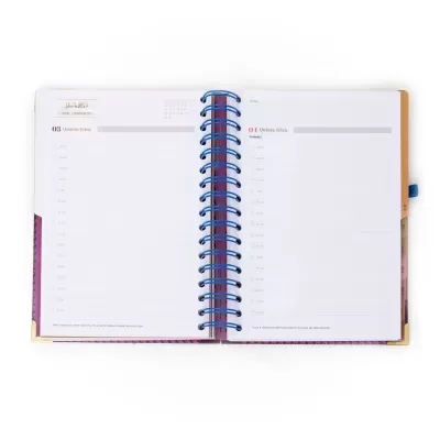 Agenda Office 2026 Diária - A vida é hoje