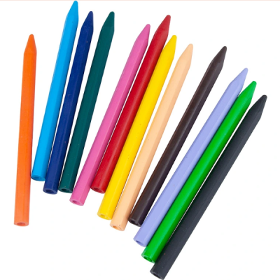 Lápis de Cera Liderpapel Caixa de 12 cores