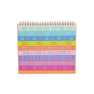 Calendário de secretária 2026 - Ready, steady... go!