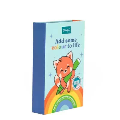 Livro para colorir - Add some colour to life