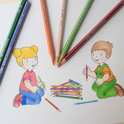 Lápis de Cor Giotto Stilnovo 12 cores