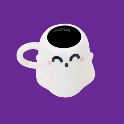 Caneca 3D Halloween - Fantasma