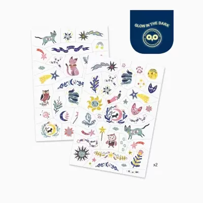 Tatuagens Brilha no Escuro Sweet Dreams