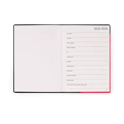 Agenda Semanal Mini 2026 Cherry Bomb