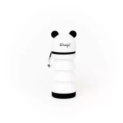 Estojo extensível de silicone - Panda