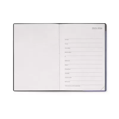 Agenda Semanal Mini 2026 Future Dusk