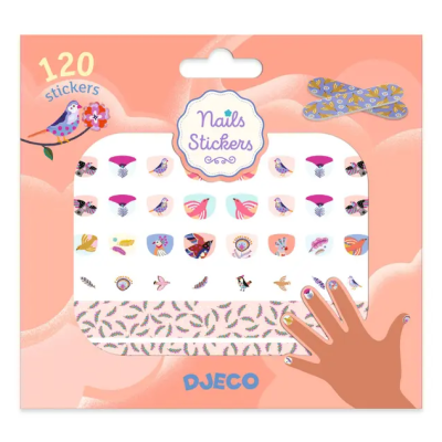 120 Autocolantes para Unhas Djeco