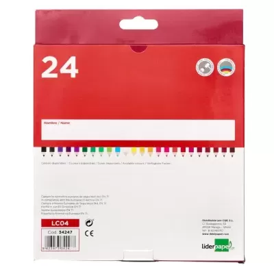 LAPIS DE CORES LIDERPAPEL